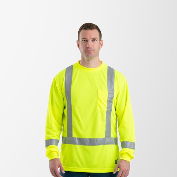 Berne Apparel Men's Class 3 Long-Sleeve Performance T-Shirt