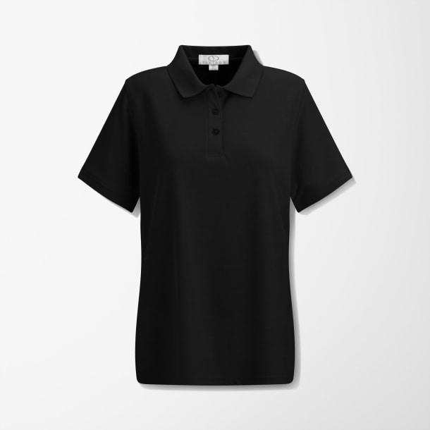 Vantage Women's Double-Tuck Pique Polo