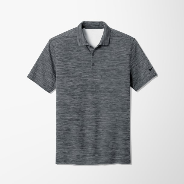 Nike® Men's Striated Dri-FIT Polo