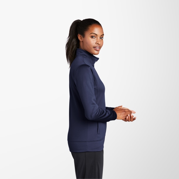 Sport-Tek® Women's Full-Zip Fleece Sport-Wick® Jacket