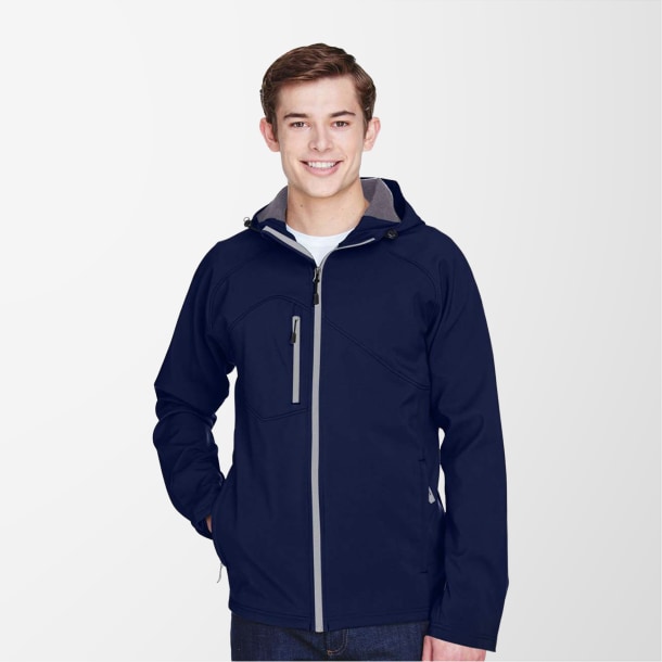 North End Men's Hooded Prospect Jacket