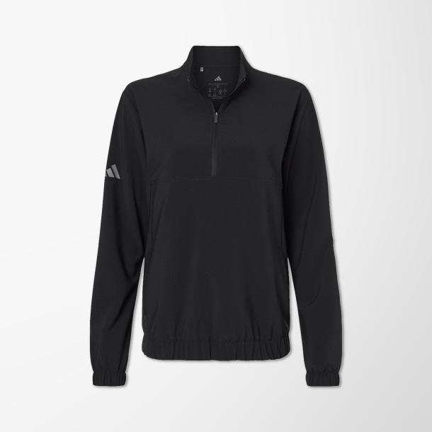 adidas® Women's Half-Zip Woven Pullover