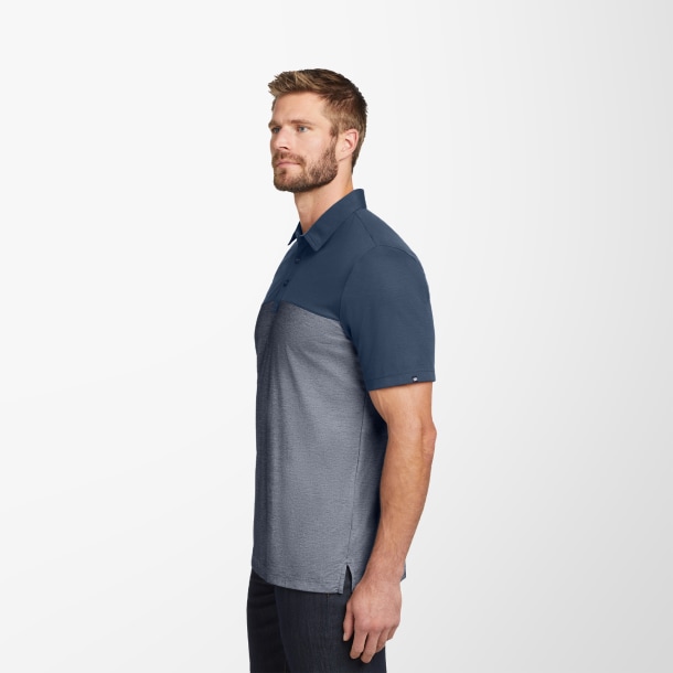 TravisMathew Men's Colorblock Oceanside Polo