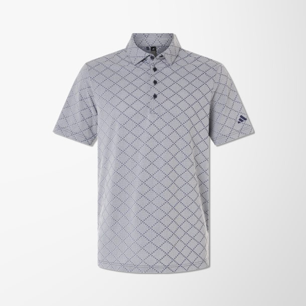 adidas® Men's Jacquard Ultimate365 Polo