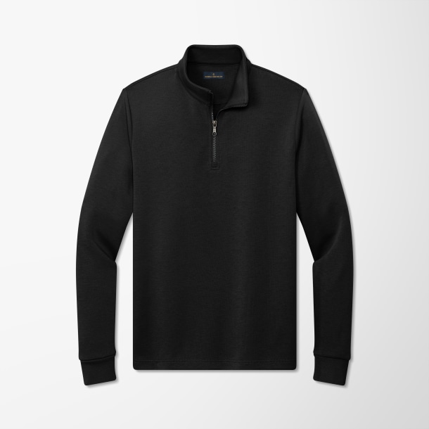 Brooks Brothers® Men's Quarter-Zip Double Knit Pullover