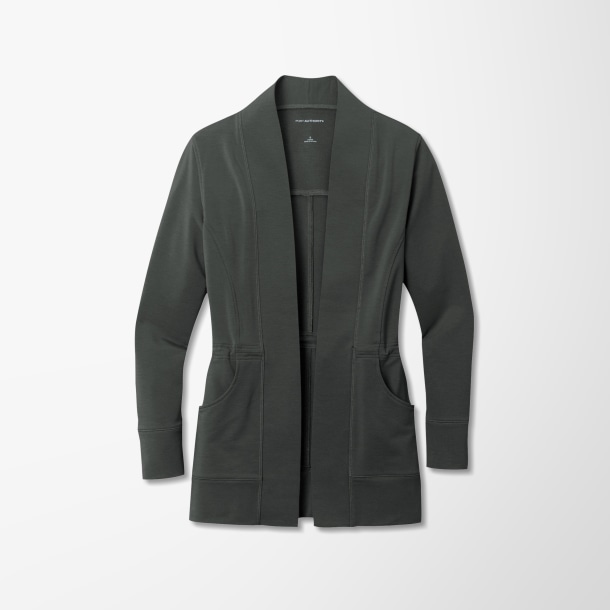 Port Authority® Women's Microterry Cardigan