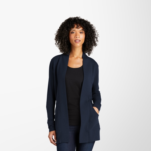 Port Authority® Women's Microterry Cardigan