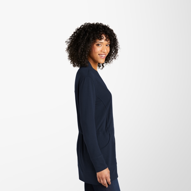Port Authority® Women's Microterry Cardigan