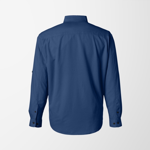 HUK Men's Long-Sleeve Tide Point Shirt