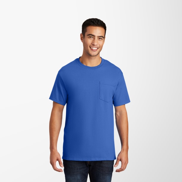 Port & Company® Adult Essential T-Shirt with Pocket