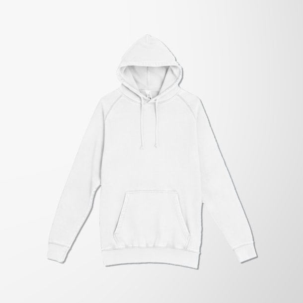 Lane Seven Adult Raglan Vintage Hoodie