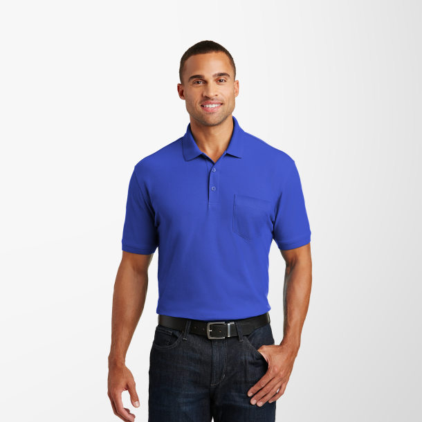 Port Authority® Core Classic Pique Pocket Polo