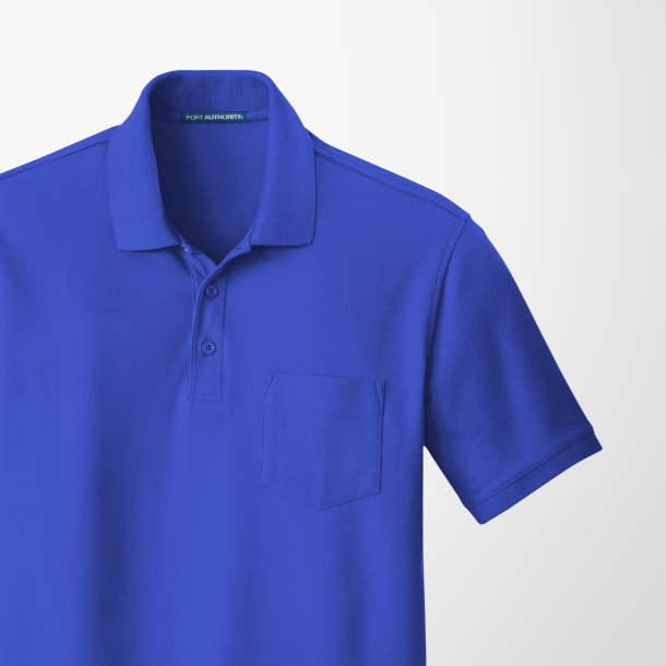 Port Authority® Core Classic Pique Pocket Polo