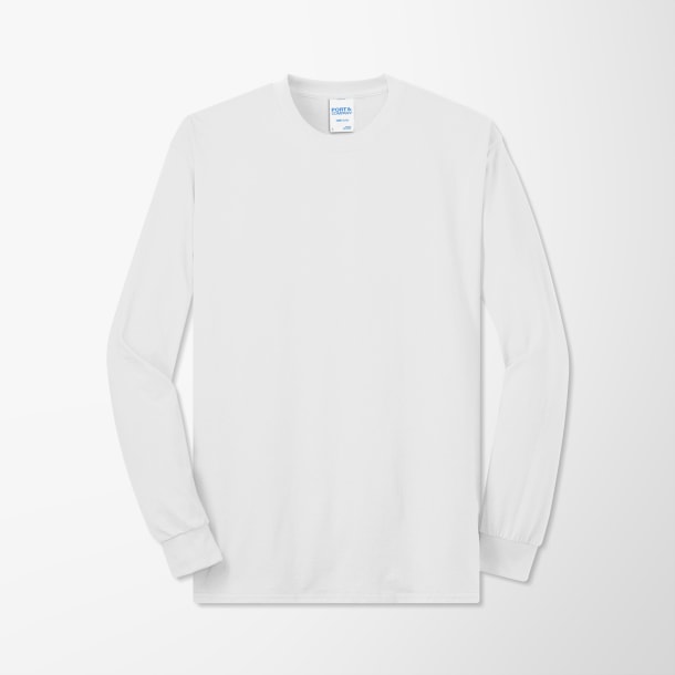 Port & Company® Adult Long-Sleeve Core T-Shirt