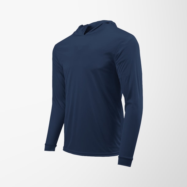 Paragon Men's Long-Sleeve Hooded Bahama T-Shirt
