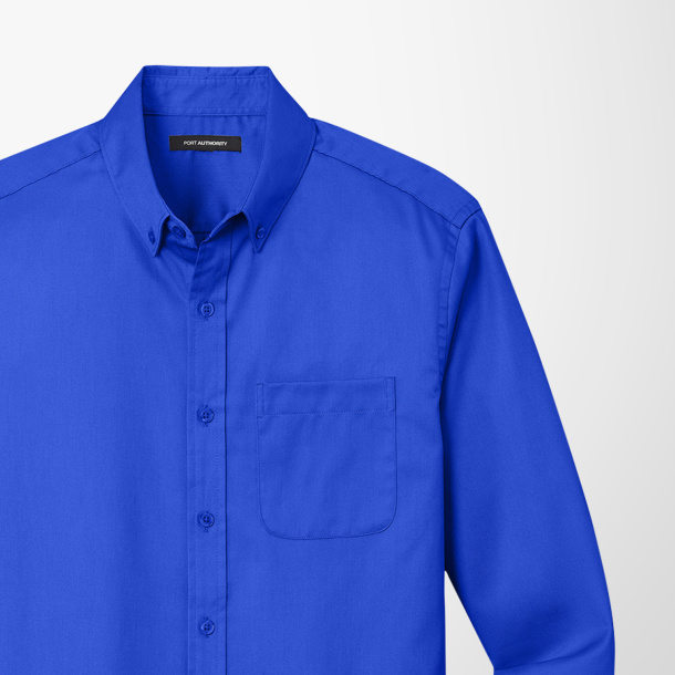 Port Authority® Long Sleeve SuperPro React™ Twill Shirt