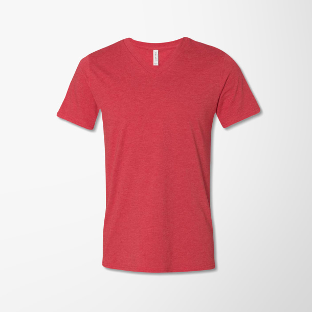 BELLA + CANVAS Adult V-Neck T-Shirt