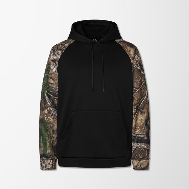 Realtree® Adult Colorblock Performance Hoodie
