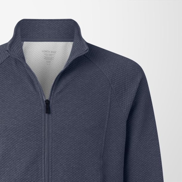 North End Men's Full-Zip Textured Spirit Sweatshirt