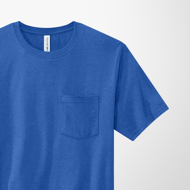 Volunteer Knitwear™ Adult All-American T-Shirt with Pocket