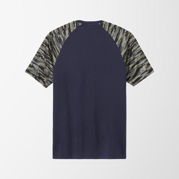Sport-Tek® Men's Camo Colorblock Drift T-Shirt