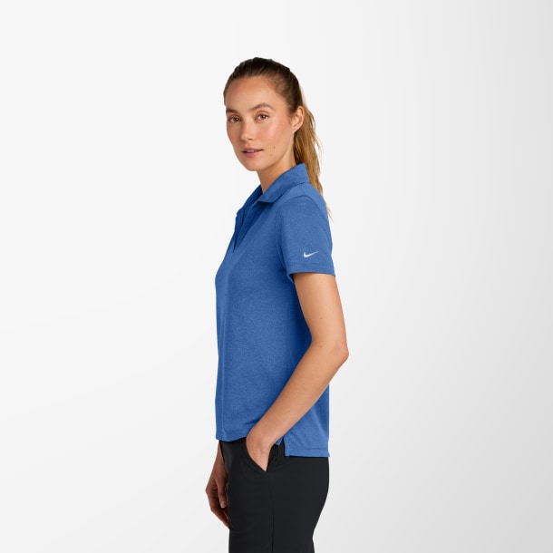 Nike® Women's Heather Dri-FIT Polo