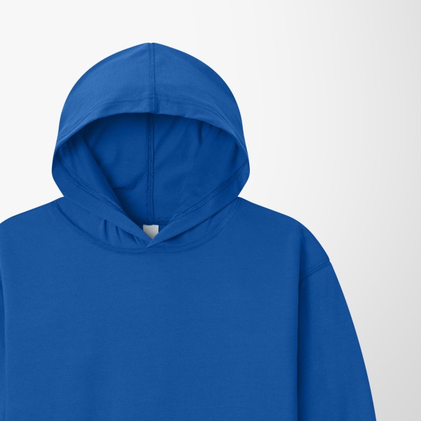 A4 Adult Hooded Long-Sleeve Softek T-Shirt