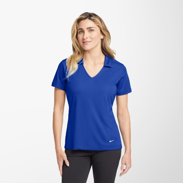 Nike® Women's Dri-FIT Vertical Mesh Polo