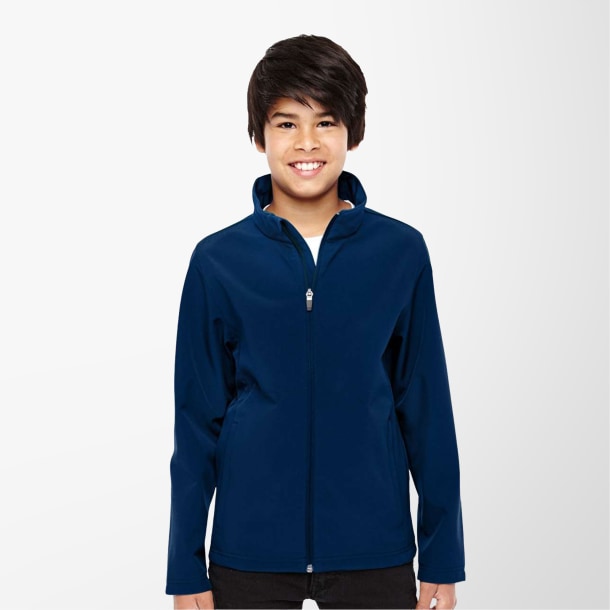 Team 365 Youth Soft Shell Leader Jacket
