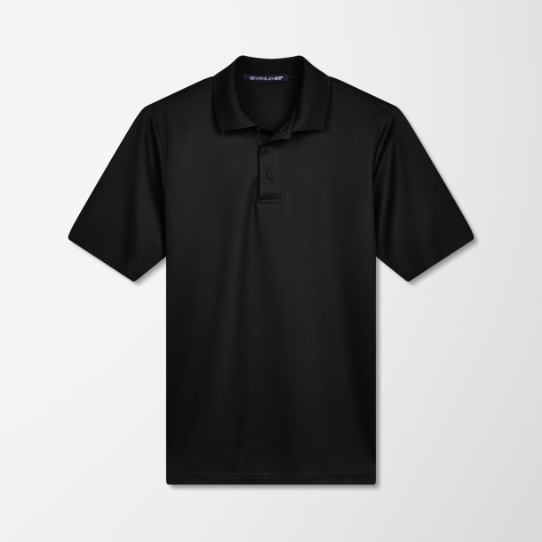 Devon & Jones Men's Plaited CrownLux Performance® Polo