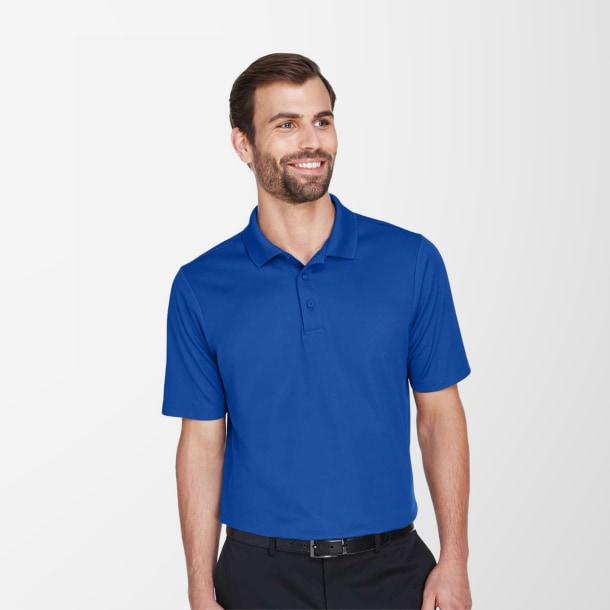 Devon & Jones Men's Plaited CrownLux Performance® Polo