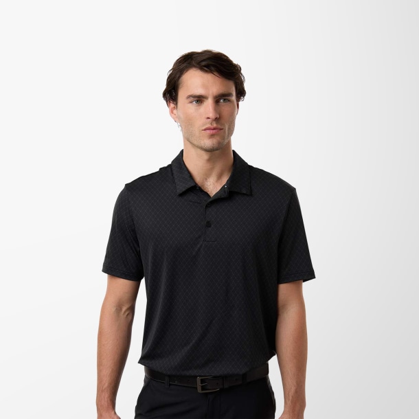 adidas® Men's Printed Stretch Polo