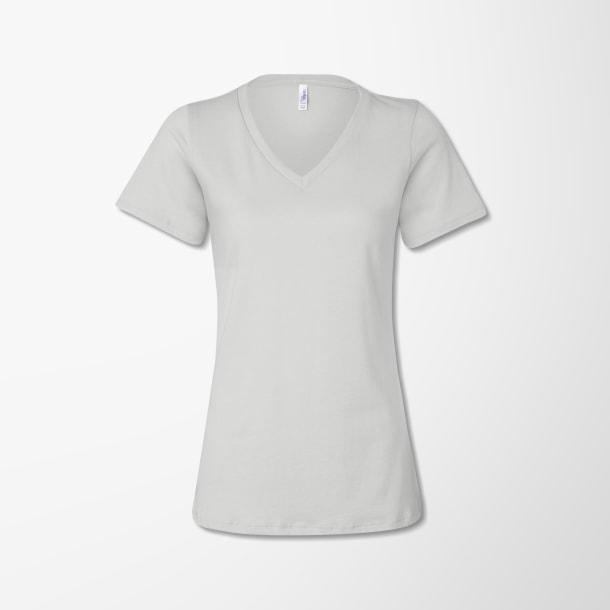 BELLA + CANVAS Women's V-Neck Jersey T-Shirt