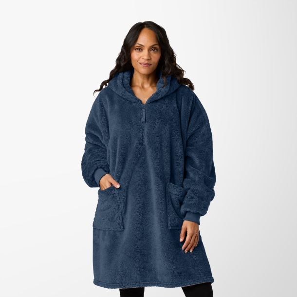 Port Authority® Adult Plush Poncho