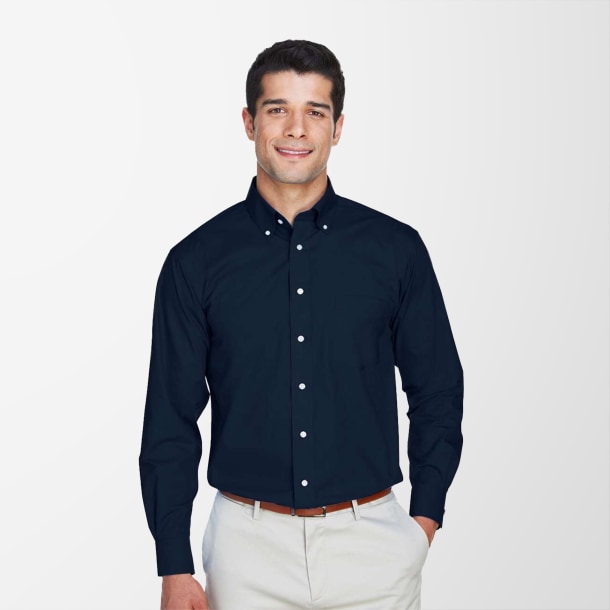 Devon & Jones Men's Broadcloth Crown Collection® Dress Shirt