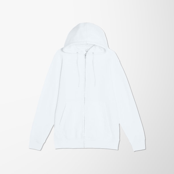 Lane Seven Adult Full-Zip Premium Fleece Sweatshirt