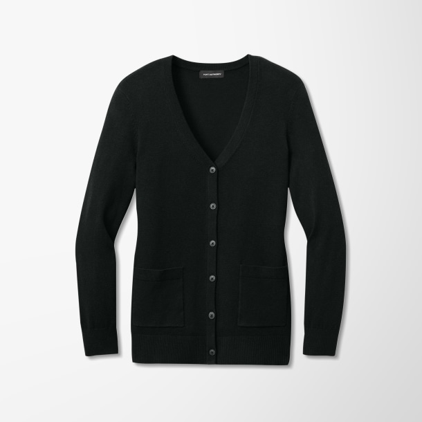 Port Authority® Women's Button-Front Easy Care Cardigan Sweater