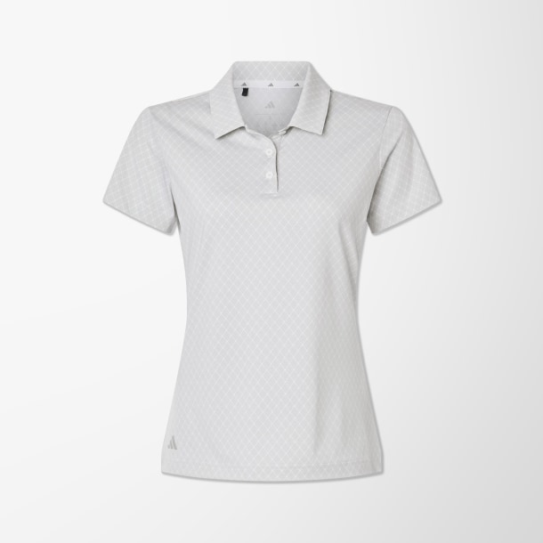adidas® Women's Printed Stretch Polo