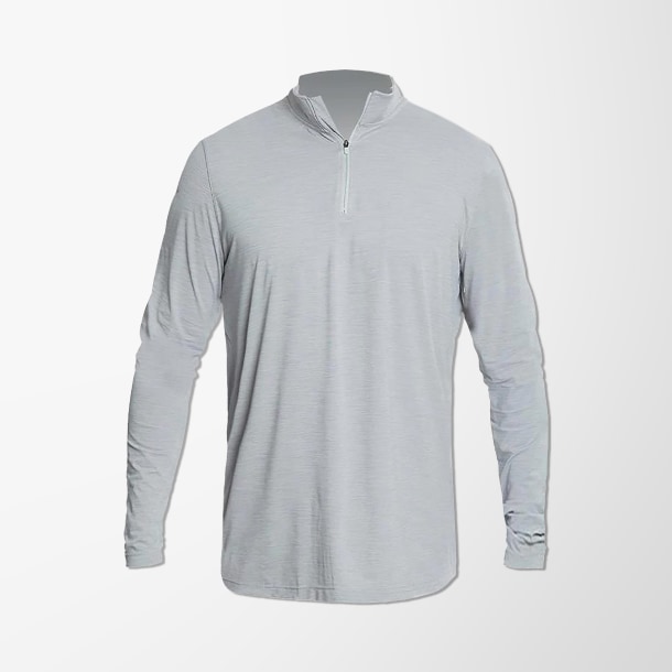 ANETIK Men's Quarter-Zip Low-Pro Pullover