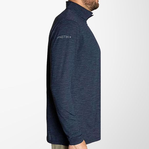 ANETIK Men's Quarter-Zip Low-Pro Pullover