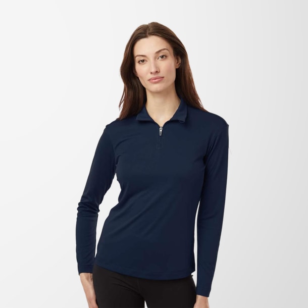 AllPro Women's Quarter-Zip Performance Pullover