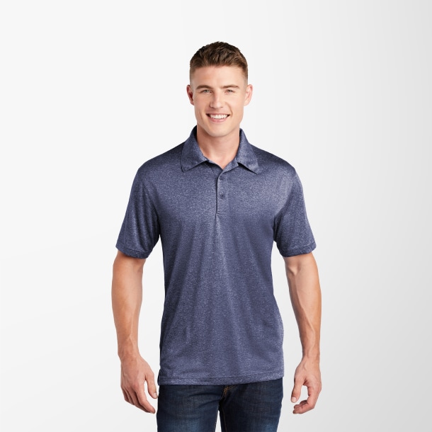 Sport-Tek® Men's Heather Contender™ Polo