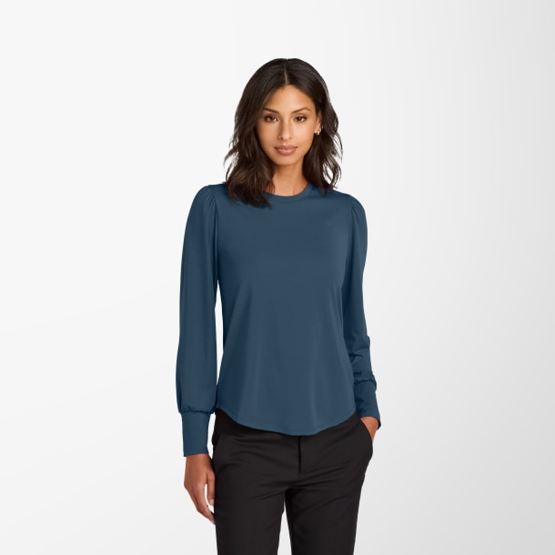 Mercer+Mettle® Women’s Long-Sleeve Stretch Jersey Top
