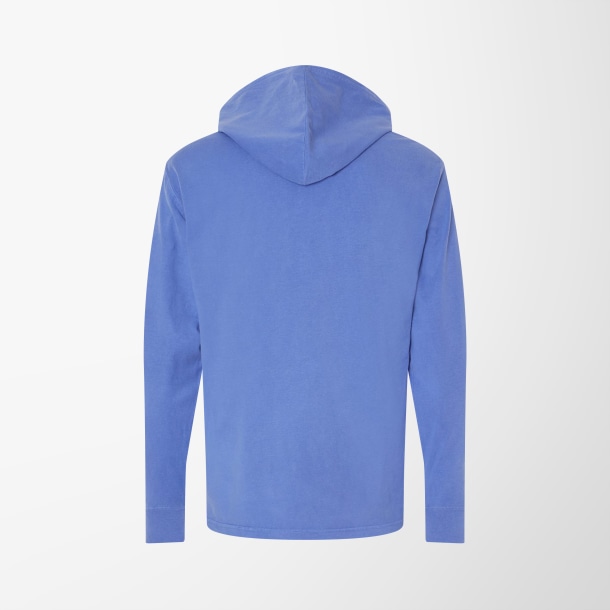 ComfortWash by Hanes Men's Hooded Long-Sleeve Garment-Dyed T-Shirt