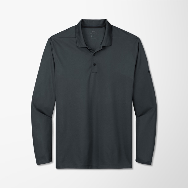 Nike Men's Long-Sleeve Dri-FIT Micro Pique 2.0 Polo