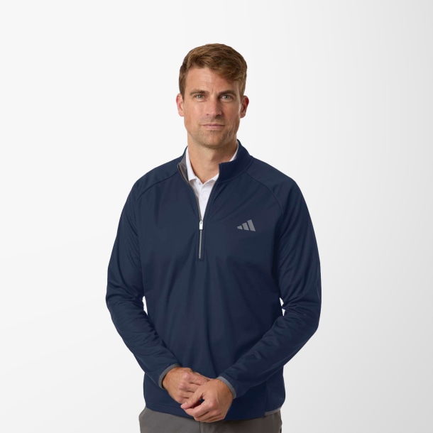 adidas® Men's Quarter-Zip Ultimate365 Pullover