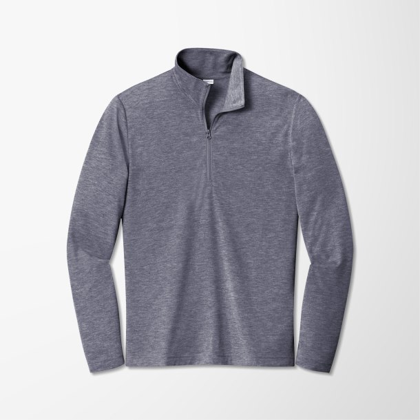 Sport-Tek® Men's Quarter-Zip Tri-Blend PosiCharge® Pullover