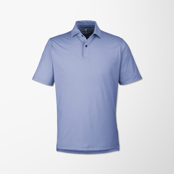 Fairway & Greene Men's Striped Tournament Polo