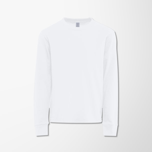 Next Level Youth Long-Sleeve Cotton T-Shirt
