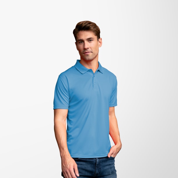 Vansport Men's Mesh Tech Omega Polo